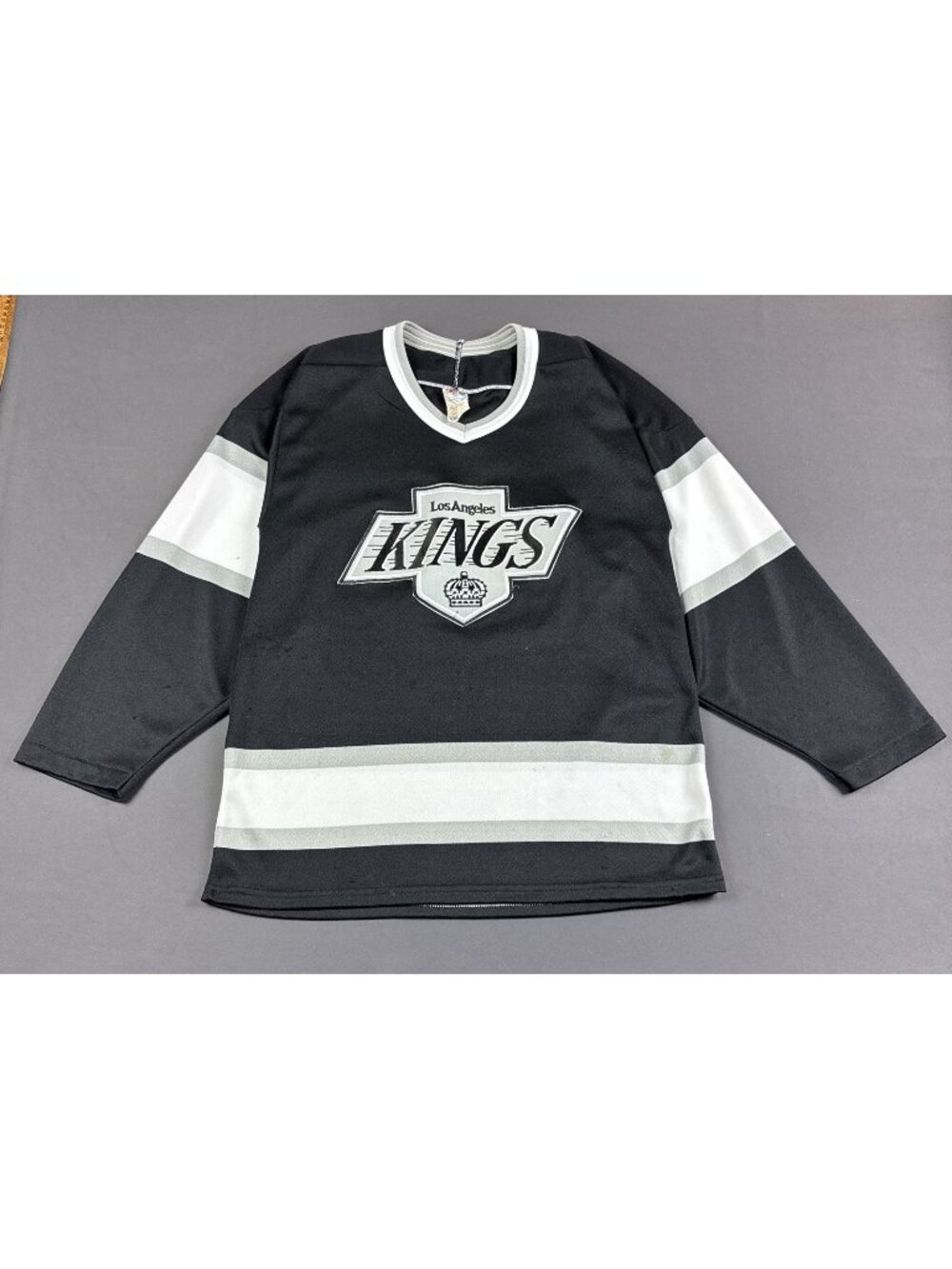 Rare Vintage 90s CCM Los Angeles Kings Hockey NHL Jersey Streetwear Hype Logo